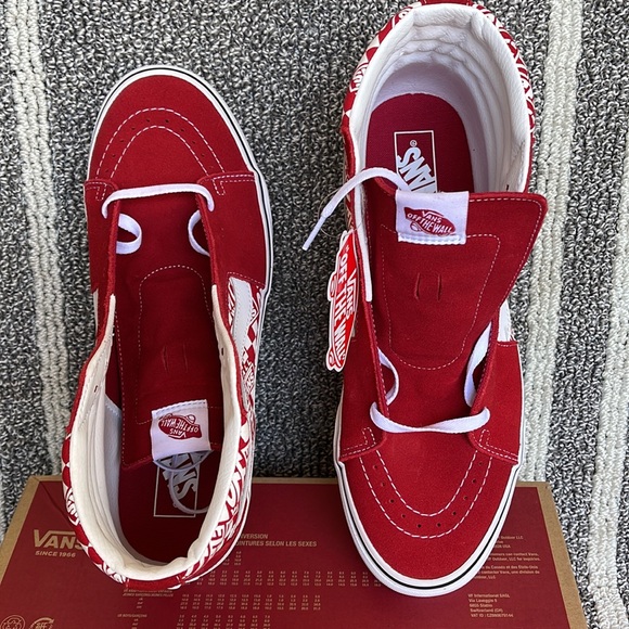 Vans Sk8-Hi Chilli Pepper Racing Red WMNS - Picture 12 of 16